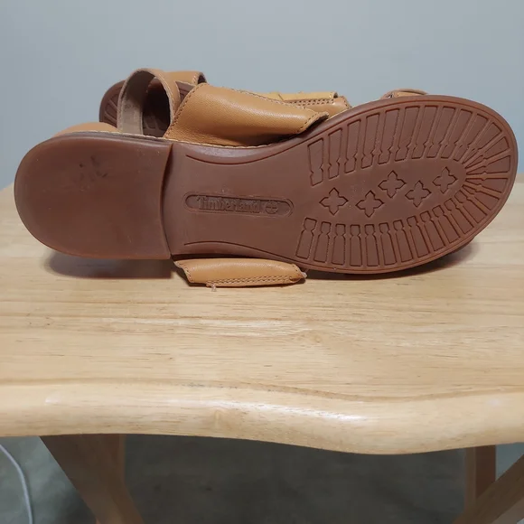 Timberland Women's Cherrybrook Leather Sandals Size 9 - Picture 8 of 13